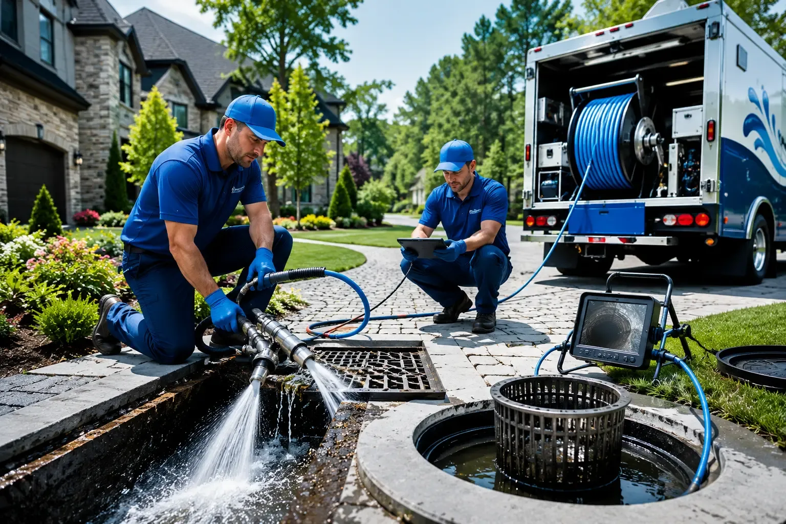 Local outdoor drain cleaning professionals in Cumberland, OH